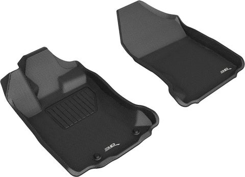 3D MAXpider 20-21 Subaru Legacy/Outback Kagu 1st Row Floormat - Black - L1SB02811509