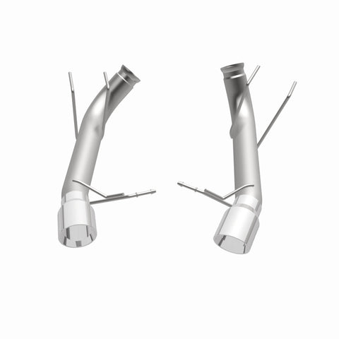 MagnaFlow 13 Ford Mustang Dual Split Rear Exit Stainless Axle-Back Cat Back Exhaust (Competition) - 15152
