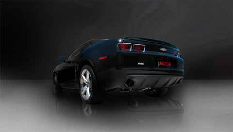 Corsa 2011-2015 Chevrolet Camaro Convertible SS 6.2L V8 Manual Black Sport Cat-Back + XO Exhaust - 14951BLK