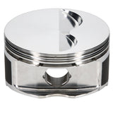 JE Pistons 350 SBC STD FLAT TOP Set of 8 Pistons - 187695
