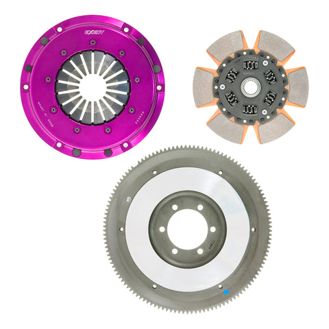 Exedy 1986-1989 Mazda RX-7 R2 Hyper Single Clutch Sprung Center Disc Push Type Cover - ZH02SD