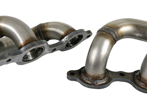 aFe Twisted Steel 1-3/4in 304SS Shorty Headers 2019 GM Silverado / Sierra 1500 V8-5.3L/6.2L - 48-34134
