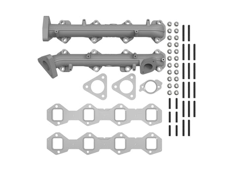 aFe BladeRunner Ported Ductile Iron Exhaust Manifold Ford Diesel Trucks 11-14 V8-6.7L (td) - 46-40174