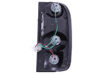 ANZO 1995-2000 Toyota Tacoma Taillights Black - 211129