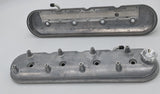 Granatelli 96-22 GM LS Standard Valve Cover w/Angled Coil Mount - Cast Finish (Pair) - 640365