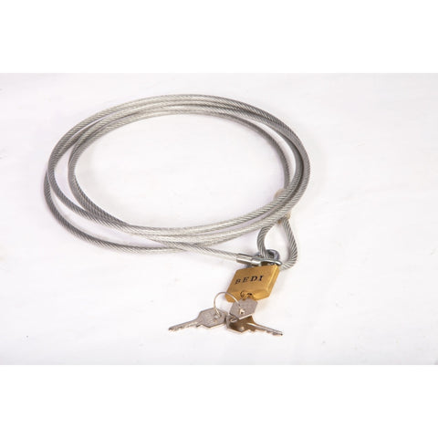 Rugged Ridge Car Cover Lock And Cable Kit - 13303.01