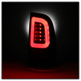 Spyder 08-16 Ford Super Duty F-250 V3 Light Bar LED Tail Lights - Black (ALT-YD-FS07V3-LBLED-BK) - 5084712