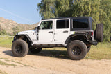 DV8 Offroad 2007-2018 Jeep Wrangler JK 4-Door Rock Sliders - SRJK-07