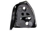 ANZO 1996-2000 Honda Civic Taillights Black - 221065