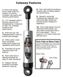 Ridetech 60-61 Dodge Dart HQ Series Shock Rear - 22199870