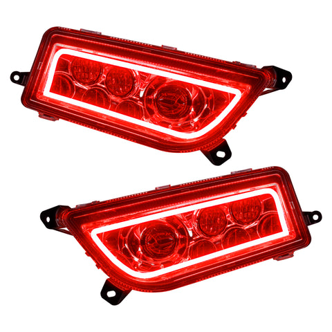 Oracle 14-21 POLARIS RZR 1000 XP Headlight Halo Kit - ColorSHIFT - 2359-330
