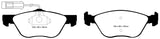 EBC 95-01 Alfa Romeo 145 1.8 TS Greenstuff Front Brake Pads - DP21061