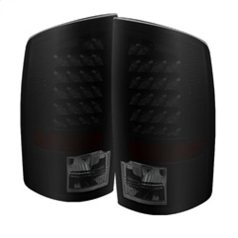xTune Dodge Ram 02-06 1500 / Ram 2500/3500 03-06 LED Tail Light Black Smoke ALT-JH-DR02-LED-BKSM - 5077509