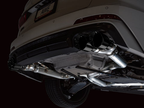 AWE Tuning 19-23 Audi C8 S6/S7 2.9T V6 AWD Track Edition Exhaust - Diamond Black Tips - 3020-43109