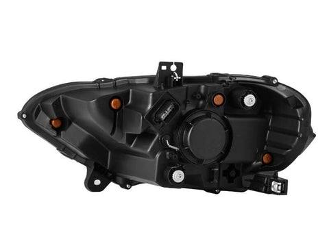 AlphaRex 18-20 Ford Mustang NOVA LED Proj Headlights Alpha-Black w/Activ Light/Seq Signal/Switch DRL - 880263