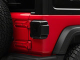 Raxiom 18-23 Jeep Wrangler JL Axial Series Carver LED Tail Lights- Blk Housing (Smoked Lens) - J164243-JL