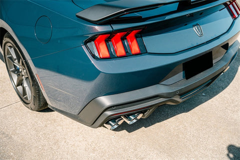 Corsa 24+ Ford Mustang Dark Horse 5.0L 3.0in Dual Rear Exit Cat-Back w/Twin 4.5in Polish Slash Tips - 21265