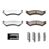 Power Stop 03-07 Ford E-250 Rear Z36 Truck & Tow Brake Pads w/Hardware - Z36-802