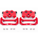 Power Stop 12-19 Ford F-150 Front Red Calipers w/Brackets - Pair - S5404