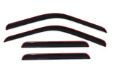 AVS 99-16 Ford F-250 Supercrew Ventvisor In-Channel Front & Rear Window Deflectors 4pc - Smoke - 194953
