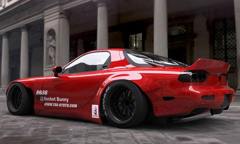 GReddy 92-02 Mazda RX-7 Rocket Bunny FD3S Duck-Tail Wing V2 - 17040216