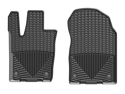 WeatherTech 2016+ Jeep Grand Cherokee / Dodge Durango Front Rubber Mats - Black - W399