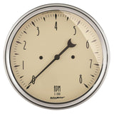Autometer 2in 73 E/8-12 F Antique Beige Fuel Level Gauge - 1816
