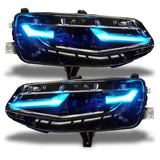 Oracle 19-21 Chevy Camaro LS/LT RGB+A Headlight DRL Kit - w/ Simple Controller - 1418-504