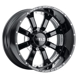 Weld Off-Road W125 20X9 Granada Six 6X139.7 ET20 BS5.75 Gloss Black MIL 106.1 - W12509084575
