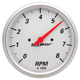 Autometer Arctic White 5in Quad GA, Fuel Level, 0-90 OHM - 1319