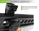 DV8 Offroad Hi Lift Mount Bracket For DV8 Off Road Rail Mount System - D-JP-190056-JK