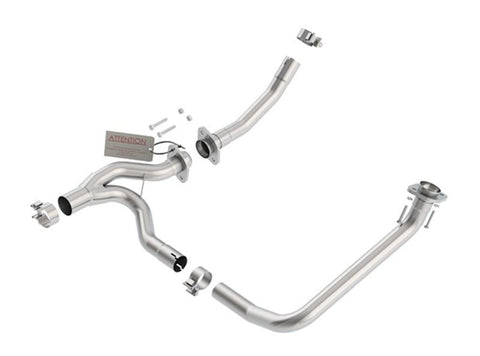 Borla 2012-2016 Jeep Wrangler JK 3.6L 2 & 4 Door Y-Pipe - 60595