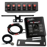 sPOD 07-08 Jeep Wrangler JK SourceLT w/Blue LED Switch Panel - 873110