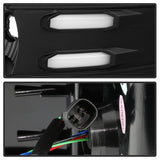 Spyder 16-18 Chevy Silverado Light Bar LED Tail Lights - All Black ALT-YD-CS16-LED-B - 5085863