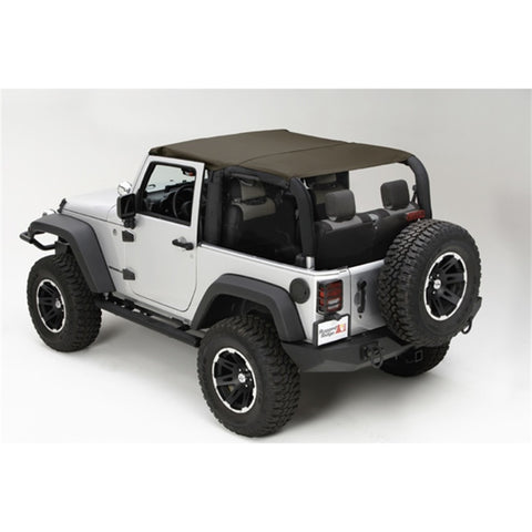 Rugged Ridge Island Topper Khaki Diamond 07-09 Jeep Wrangler JK - 13588.36