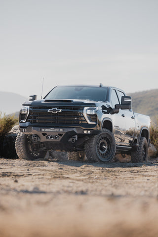 DV8 Offroad 24-26 Chevy Silverado 2500/3500 Spec Series Front Bumper - FBCS2-04