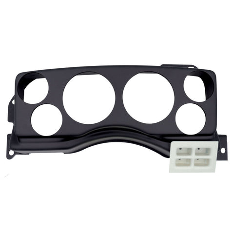 Autometer 87-89 Ford Mustang Direct Fit Gauge Panel 3-3/8in x2 / 2-1/16in x4 - 2924