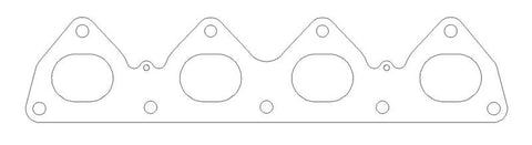 Cometic Honda All H22S 92-01 .030 inch MLS Exhaust Manifold Gasket 1.770 inch X 1.380 inch Port - C4155-030