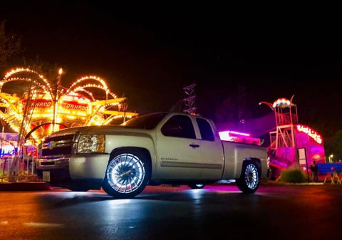 Oracle LED Illuminated Wheel Rings - White - 4215-001