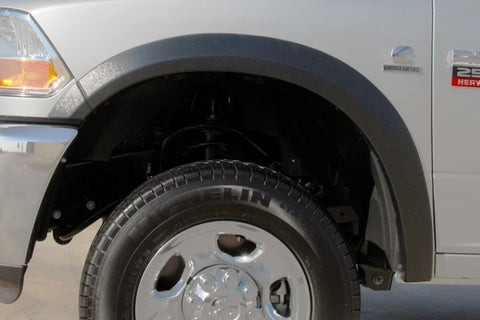 Lund 10-17 Dodge Ram 2500 SX-Sport Style Textured Elite Series Fender Flares - Black (4 Pc.) - SX205T