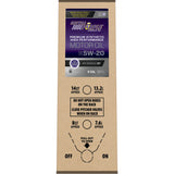 Royal Purple Premium Synthetic High Performance Multi-Grade 5W20 Motor Oil - 6 Gallon Bag-In-Box - 60520