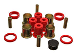 Energy Suspension Control Arm Bushing Uppers Only - Red - 3.3169R