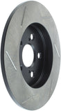 StopTech 09-11/14-15 Toyota Corolla / 10-15 Toyota Prius Rear Left Sport Slotted Rotor - 126.44165SL