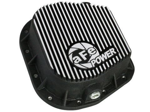 aFe Power Rear Differential Cover (Machined) 12 Bolt 9.75in 11-13 Ford F-150 EcoBoost V6 3.5L (TT) - 46-70152