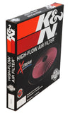 K&N X-Stream Top Filter X-Stream 16in OD - Black - 66-1601