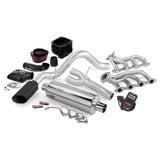 Banks Power 99-01 Chevy 4.8-5.3L Non-Air Inj 1500-ECSB PowerPack Sys - SS Single Exh w/ Black Tip - 48057-B