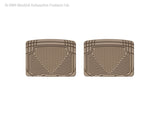 WeatherTech 93 Mercedes-Benz 300CE Rear Rubber Mats - Tan - W20TN