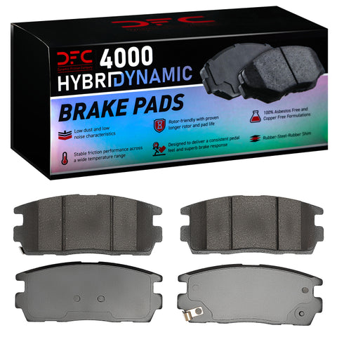 DFC 07-17 Suzuki XL-7 Rear 4000 Hybridynamic Brake Pads - 4000-1275-00