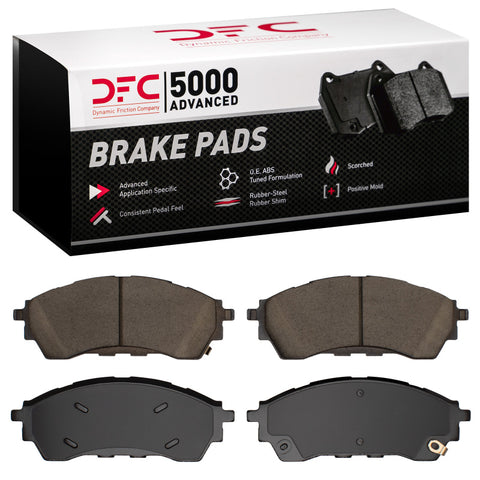 DFC 24-26 Ford Ranger Raptor (USA/Canada) Front 5000 Advanced Ceramic Brake Pads - 1551-2568-00
