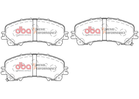 DBA 14-19 Infiniti Q50 (Base & Premium Incl Hybrid) XP Performance Front Brake Pads - DB2341XP